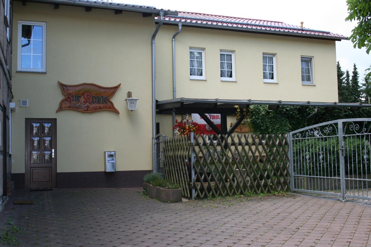 Pension Zur Krone Hotel Eisenach Luaran gambar