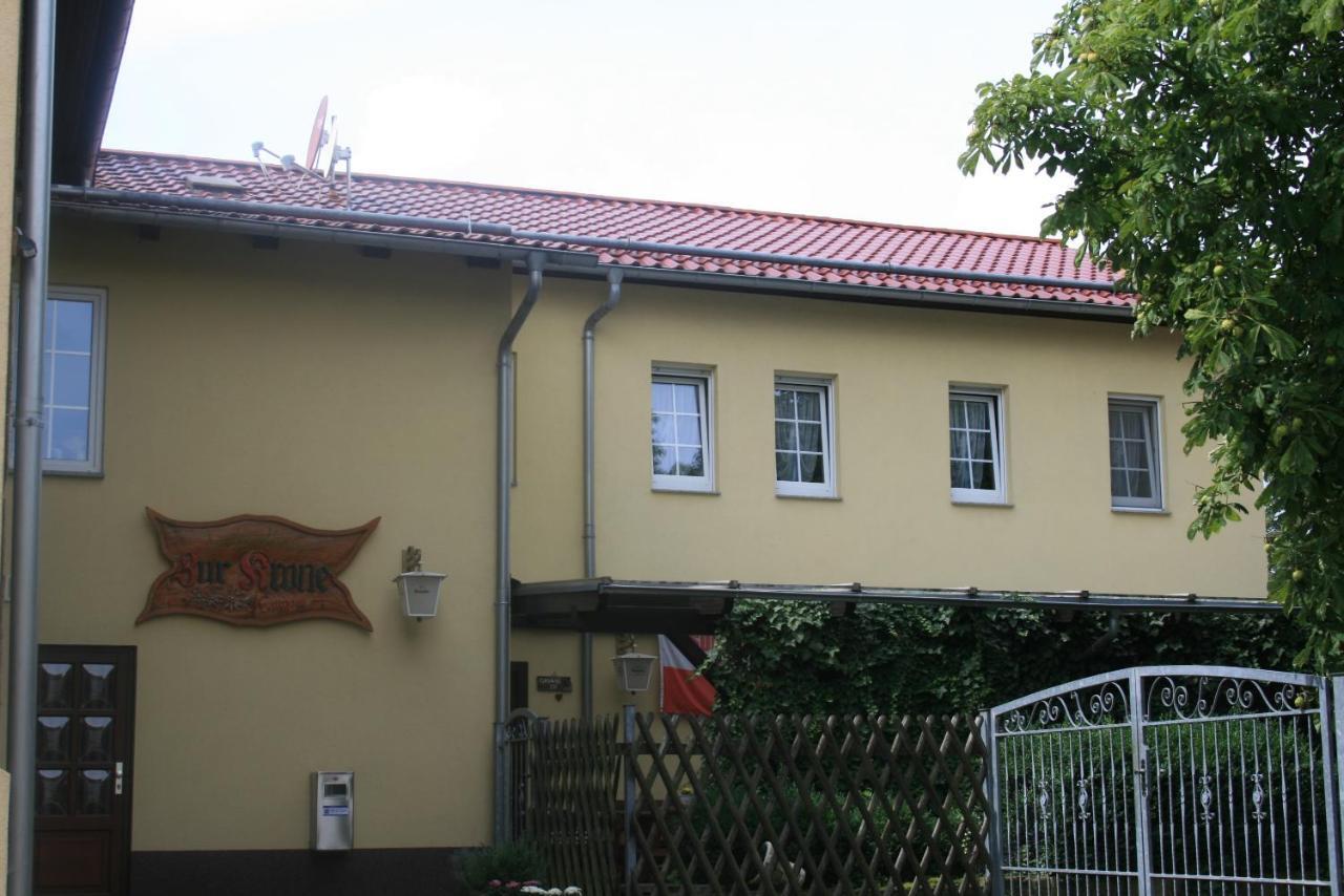 Pension Zur Krone Hotel Eisenach Luaran gambar